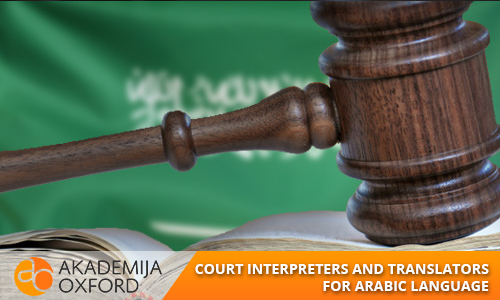 Court interpreter and translator for Arabic