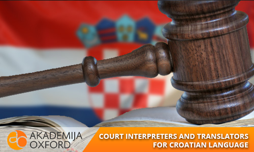Court interpreter and translator for Croatian