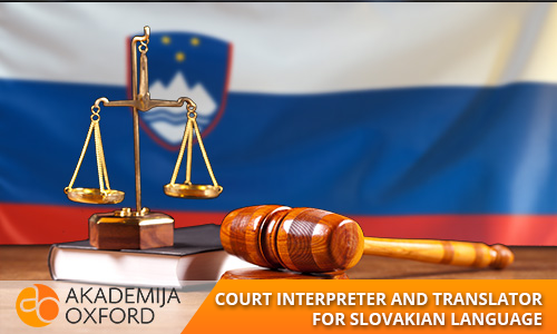 Court Interpreter for Slovakian language