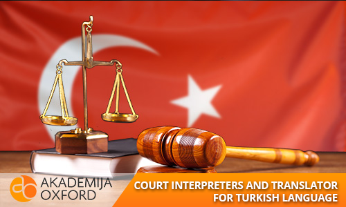 Court Interpreter for Turkish Language