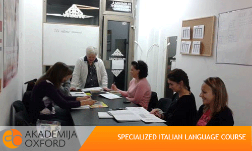 Specialized  Course Of Italian Language