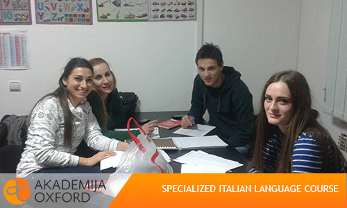 Specialized  Language Course Of Italian