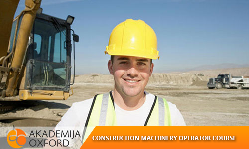 Construction machinery operator