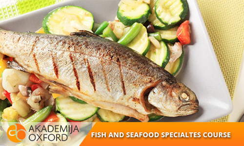 Fish and seafood cpecialties cook course