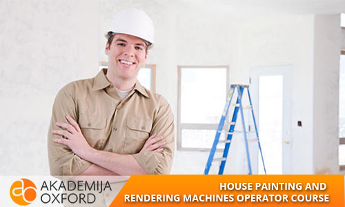 House painting and rendering machines operator