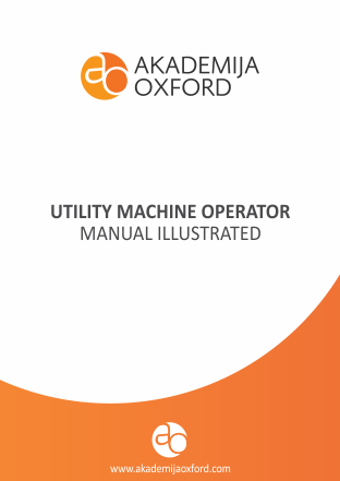 Utility machine operator manual illustrated