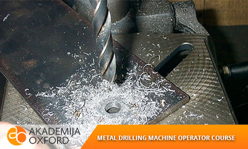 Metal drilling machine operator course