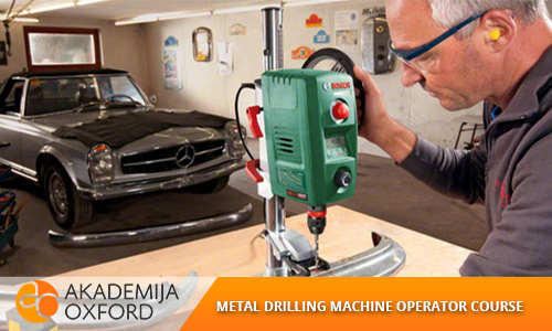 Metal drilling machine operator Training