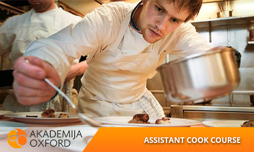Professional Training and courses for Assistant cook