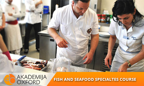 Professional Training and courses for Fish and seafood cpecialties cook