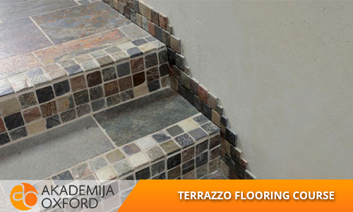 Terrazzo flooring