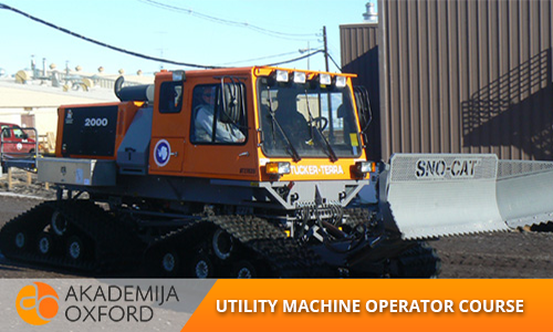 Utility machine operator Training