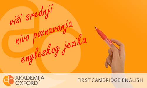 B2 First Kembriž sertifikat - Cambridge English: B2 First