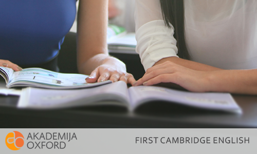 B2 First Kembriž sertifikati - Cambridge English:B2  First