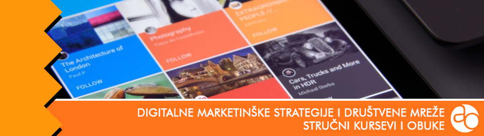 Kurs i obuka za digitalne marketinške strategije i društvene mreže