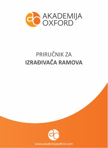 Priručnik - Skripta - Knjiga za izrađivače ramova - Akademija Oxford