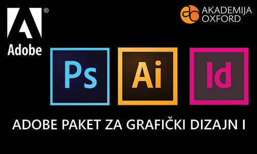 Adobe paket za grafički dizajn - Početni - Akademija Oxford