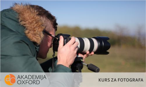 Kurs i obuka za fotografe - Subotica - Akademija Oxford