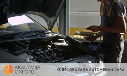 Kurs i obuka za automehaničara Subotica - Akademija Oxford