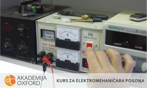 Kurs za elektromehaničara pogona - Beograd - Akademija Oxford