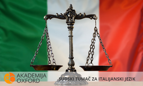 Sudski tumači za italijanski jezik Novi Sad - Akademija Oxford