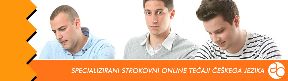 Specializirani strokovni online tečaji češkega jezika