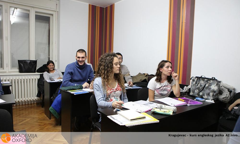 Kragujevac - kurs engleskog jezika A2 nivo