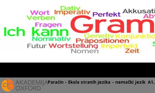 Paraćin - škola stranih jezika - nemački jezik A1