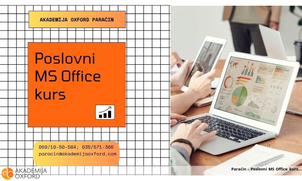 Paraćin - Poslovni MS Office kurs