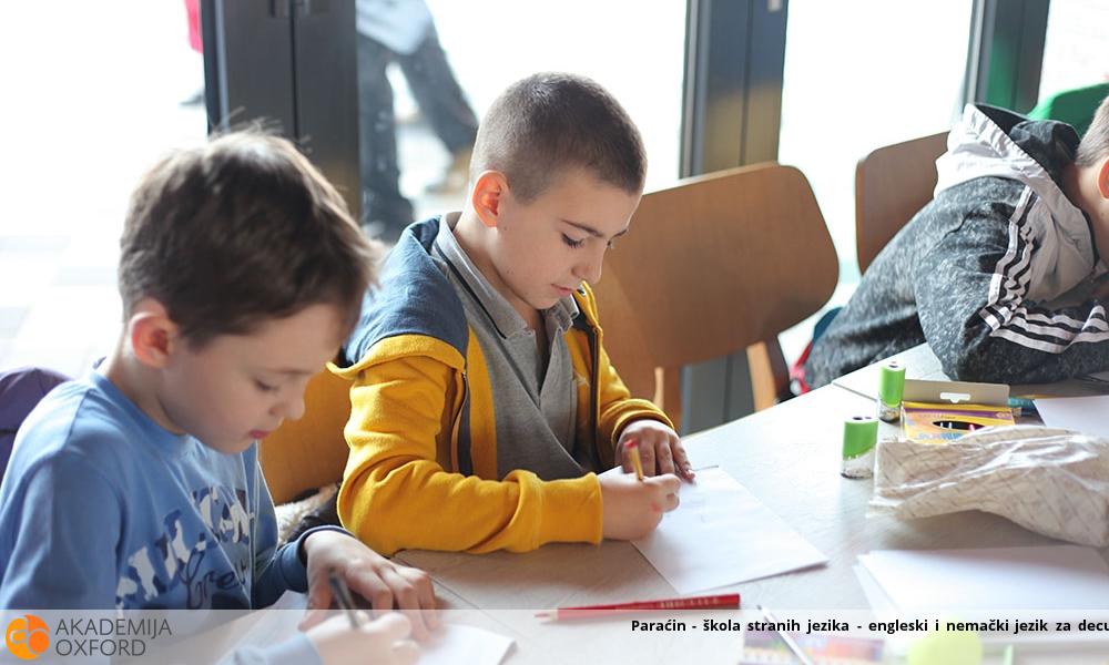 Paraćin - škola stranih jezika - engleski i nemački jezik za decu