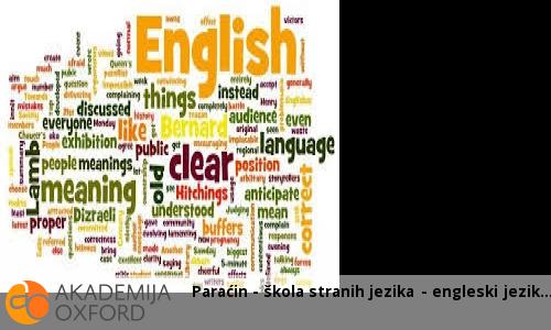 Paraćin - škola stranih jezika - engleski jezik