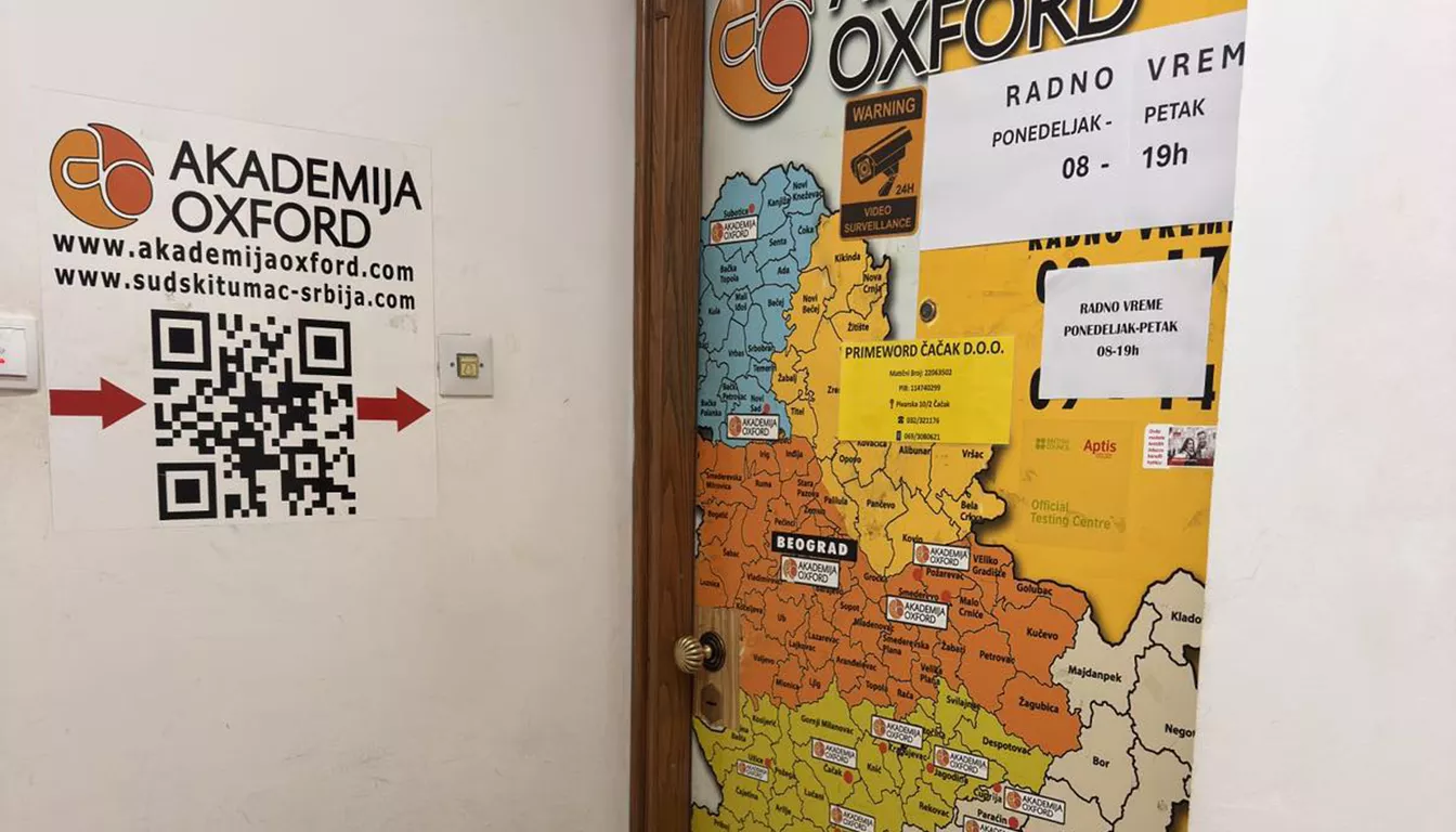 Škola stranih jezika Čačak - Akademija Oxford