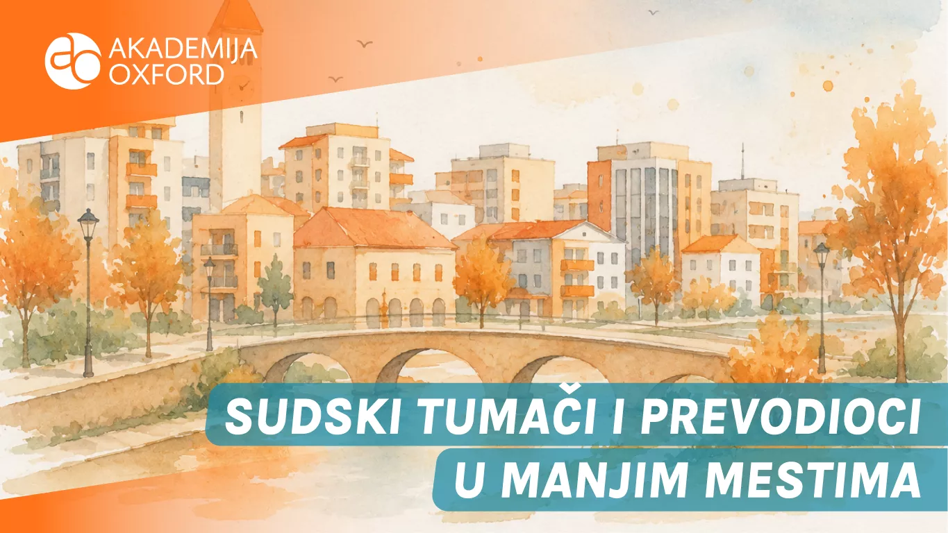 Sudski tumači i prevodioci u manjim mestima