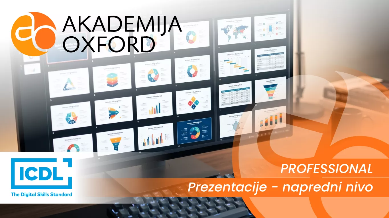 ICDL Professional - Prezentacije - napredni nivo