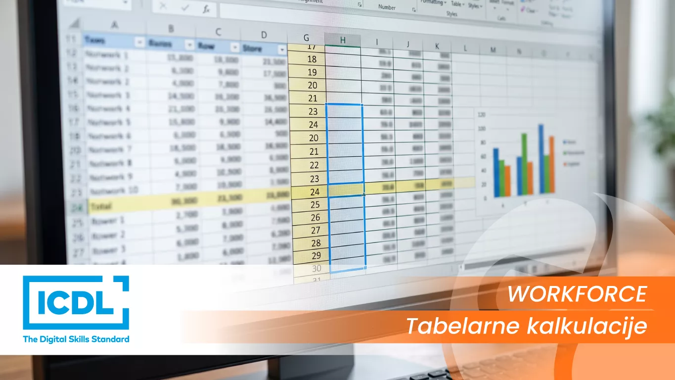 ICDL Workforce - Tabelarne kalkulacije