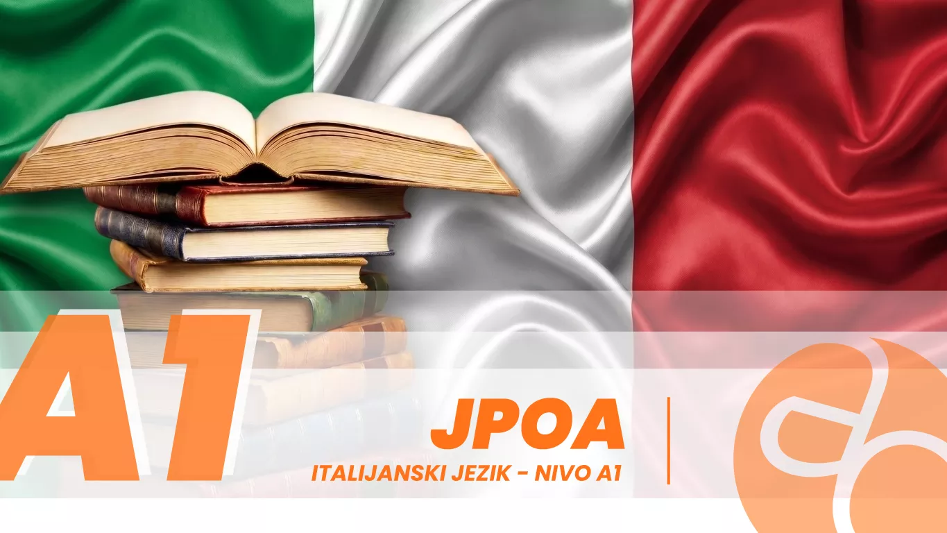 JPOA - Italijanski jezik - nivo A1