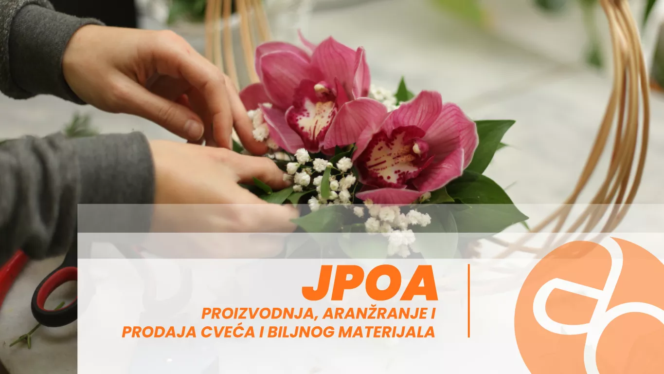 JPOA - Obuka za proizvodnju, aranžiranje i prodaju cveća i biljnog materijala