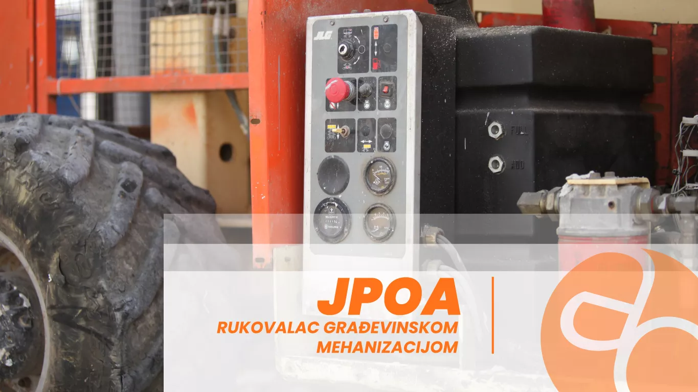 JPOA - Rukovalac građevinskom mehanizacijom