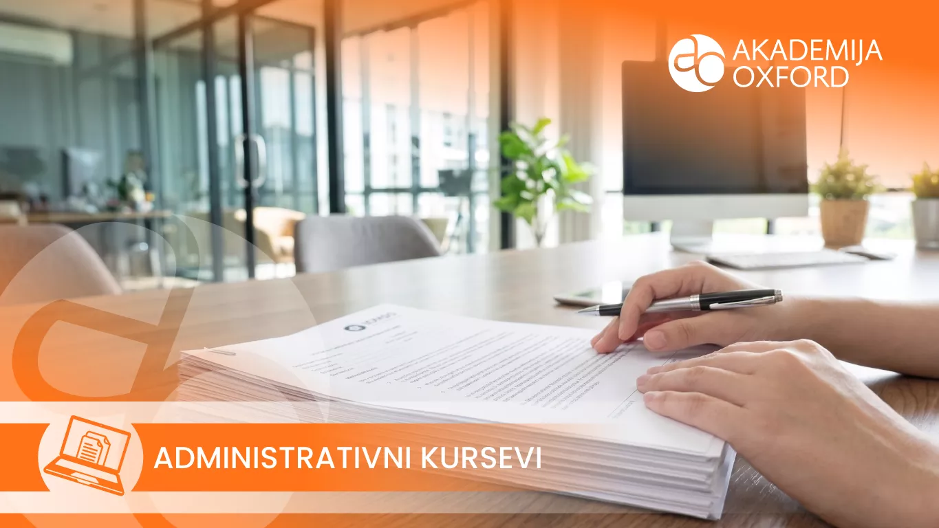 Kurs za poslovnog sekretara – asistenta - Akademija Oxford