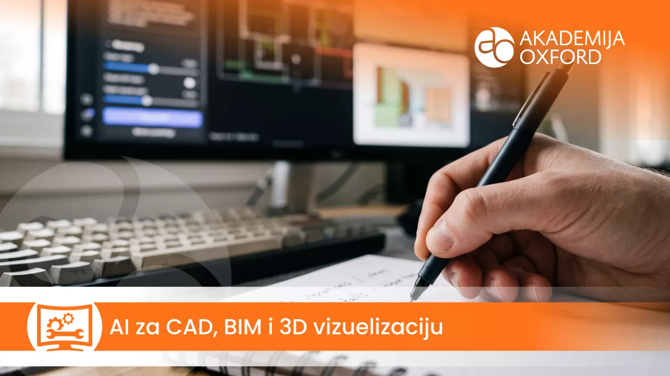Kurs i obuka – AI za CAD, BIM i 3D vizuelizaciju