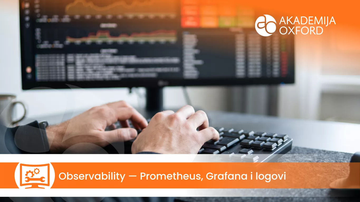 Observability – Prometheus, Grafana i logovi — Akademija Oxford