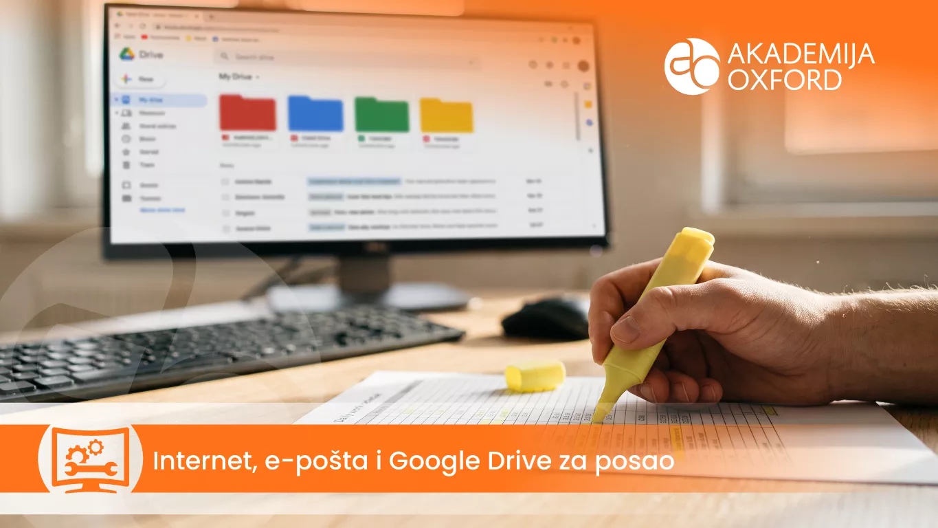 Kurs i obuka – Internet, e-pošta i Google Drive za posao