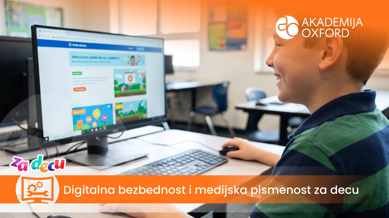 Kurs i obuka – Digitalna bezbednost i medijska pismenost za decu
