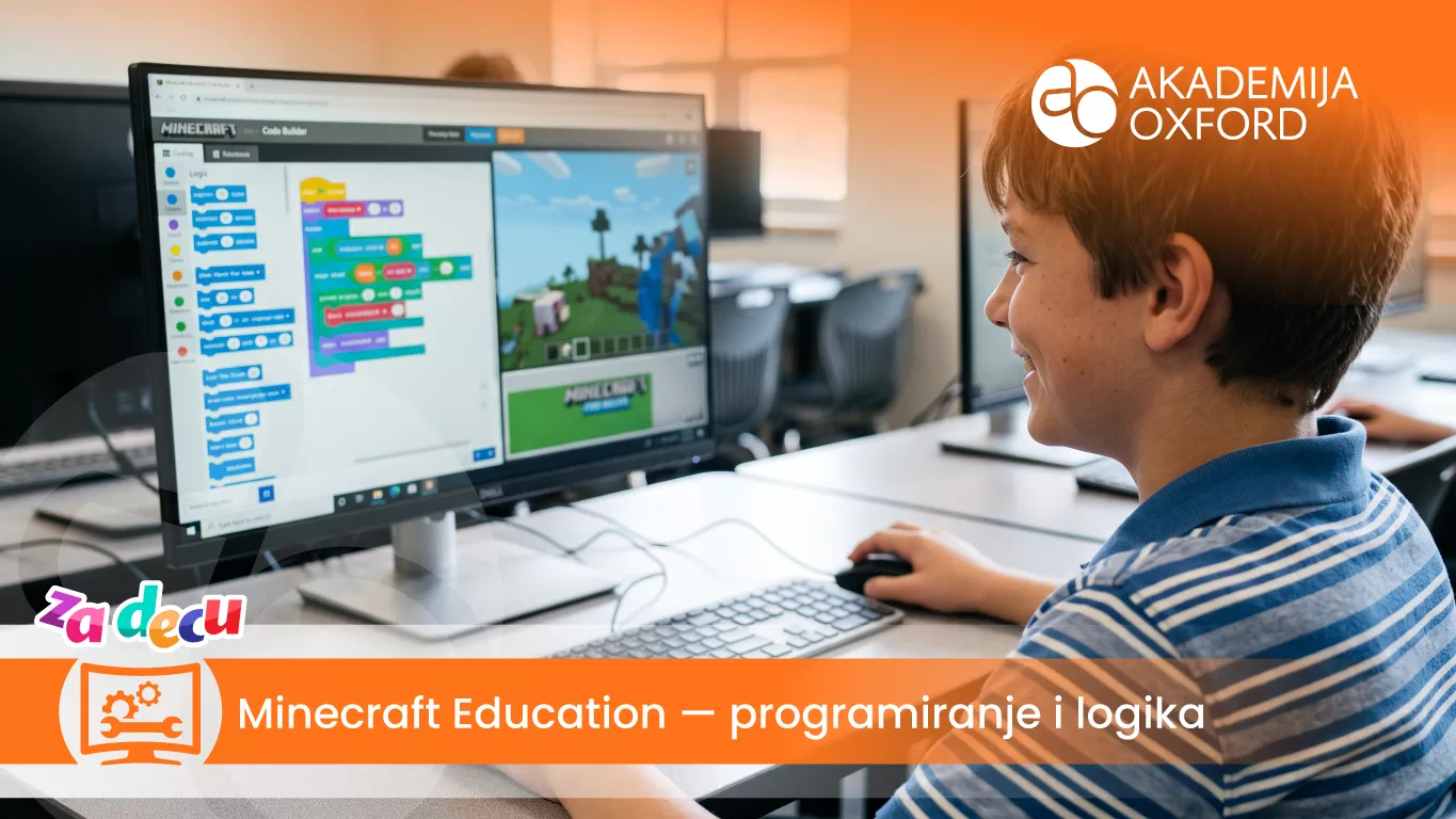 Kurs i obuka – Minecraft Education — programiranje i logika