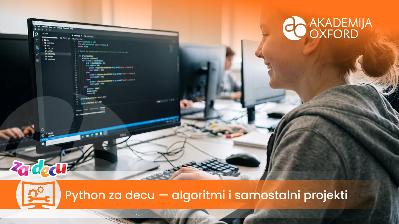 Kurs i obuka – Python za decu — algoritmi i samostalni projekti