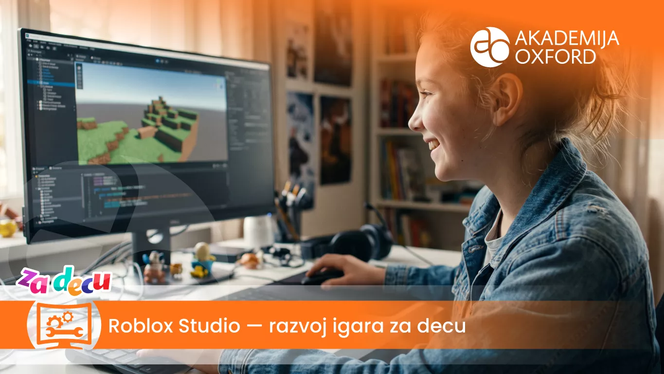 Kurs i obuka – Roblox Studio — razvoj igara za decu