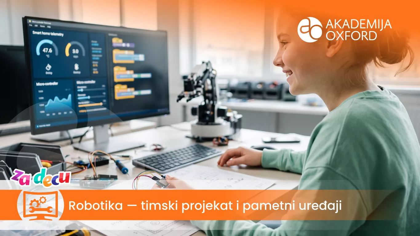 Kurs i obuka – Robotika — timski projekat i pametni uređaji