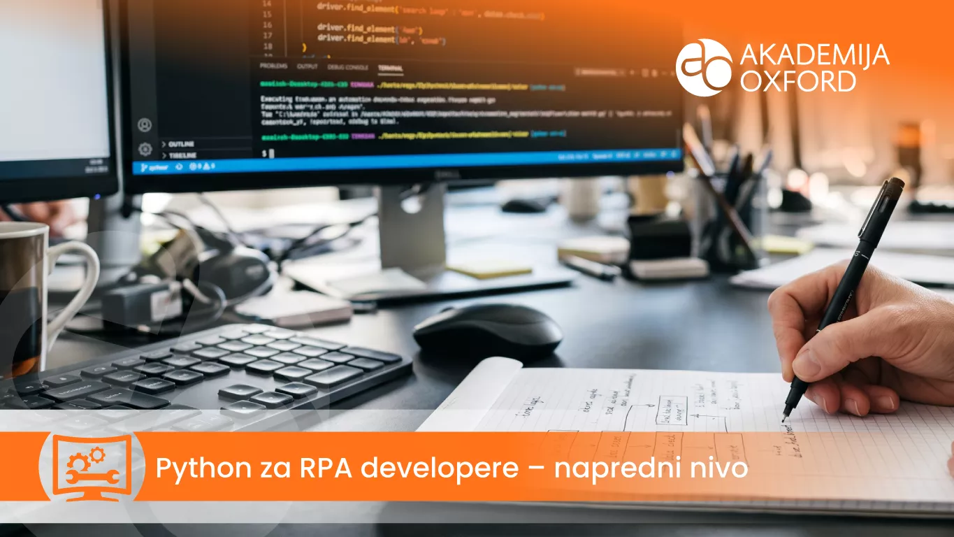 Kurs i obuka – Python za RPA developere – napredni nivo