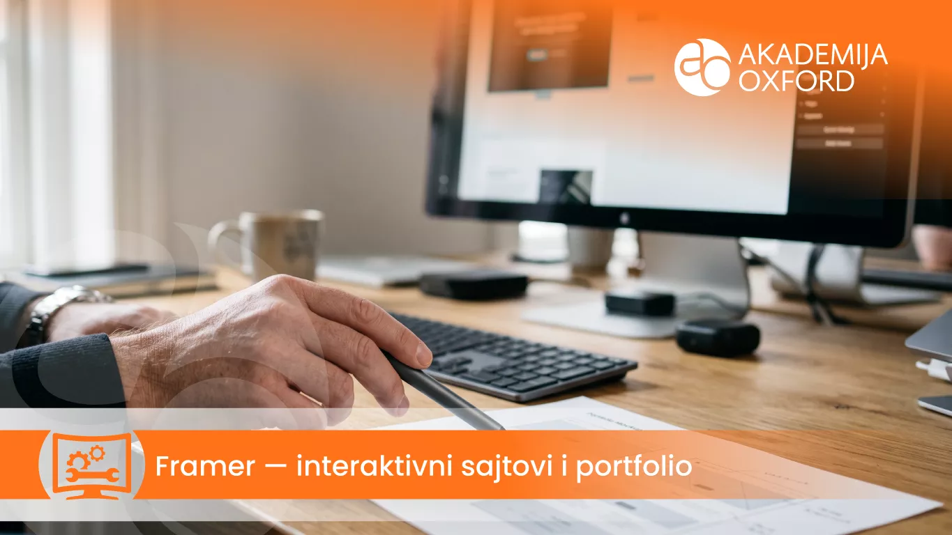 Kurs i obuka – Framer – interaktivni sajtovi i portfolio