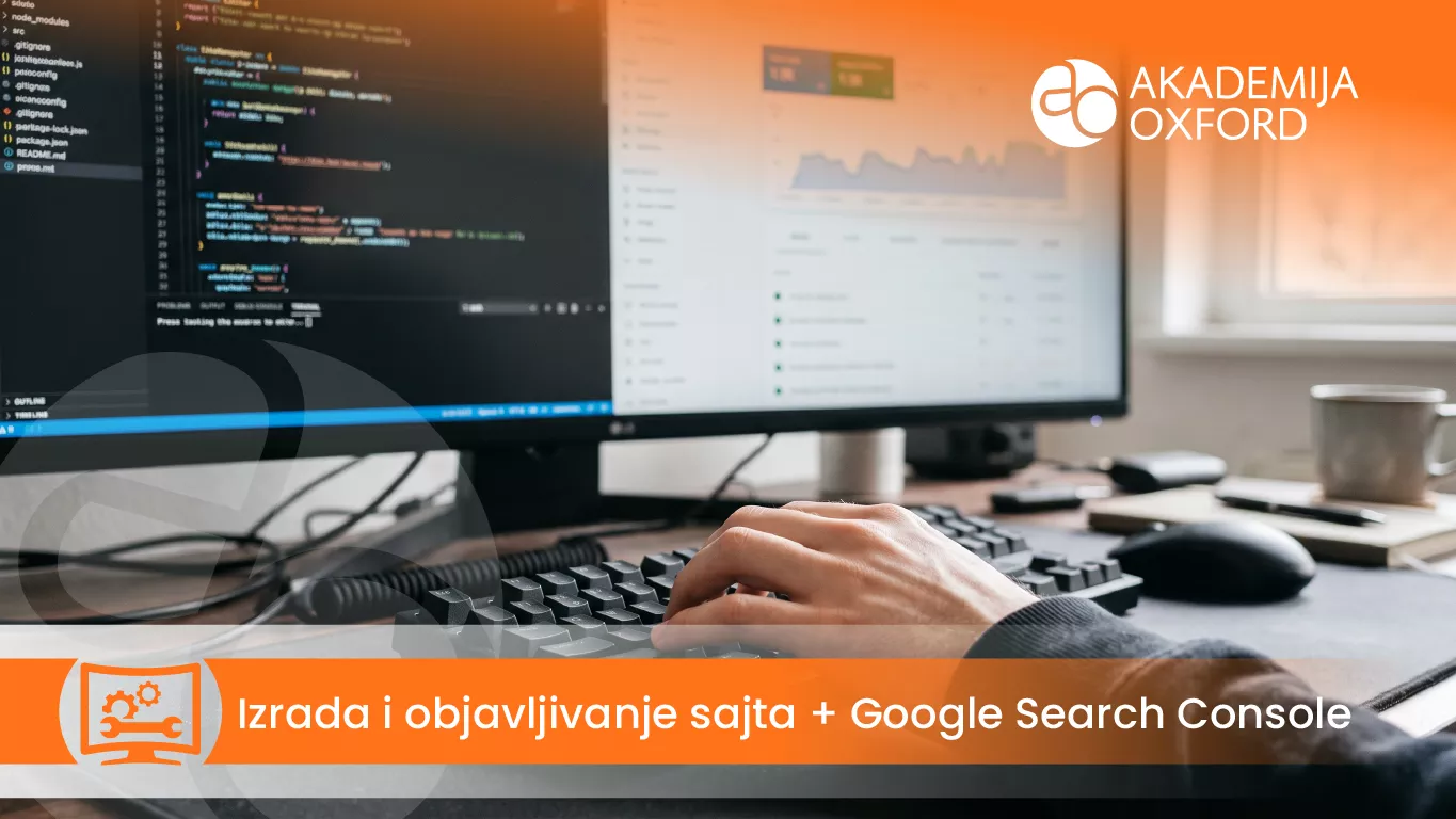 Kurs i obuka – Izrada i objavljivanje sajta + Google Search Console
